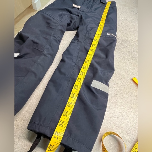 Kids ski pants , didriksons, size 110cm, navy blue - Picture 7 of 7
